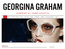Tablet Screenshot of georginagraham.com